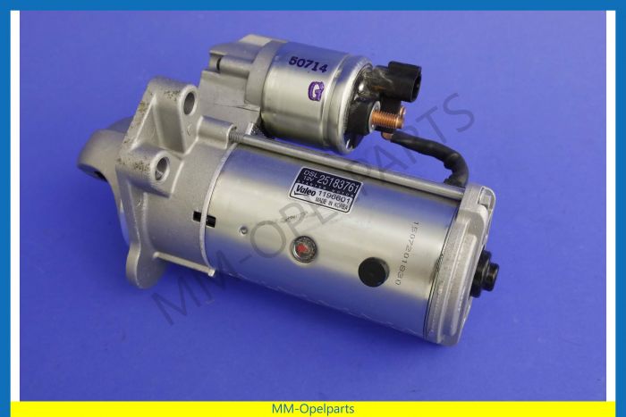 Starter motor 2,2kw, Valeo 1196601-25183761 Z22D1 A22DMH ORIGINAL GM