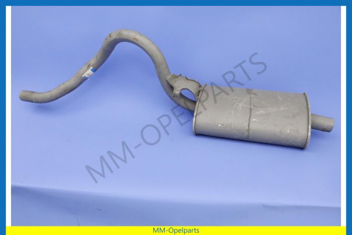 Middle silencer  1.0S/1.2S  Sedan/Coupé/Caravan  