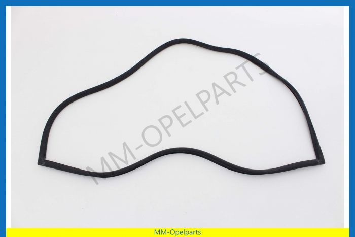 Front windscreenrubber without flute for trim from Vin-number D1000029