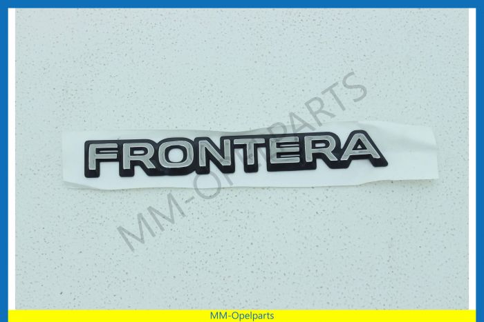 Name Plate FRONTERA