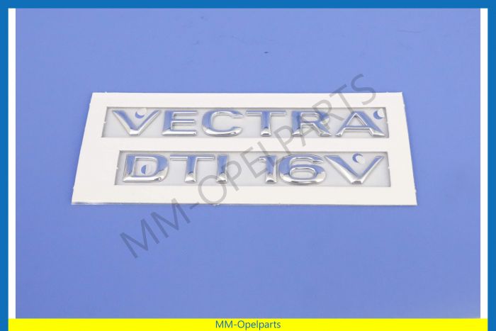 Name Plate Vectra Dt