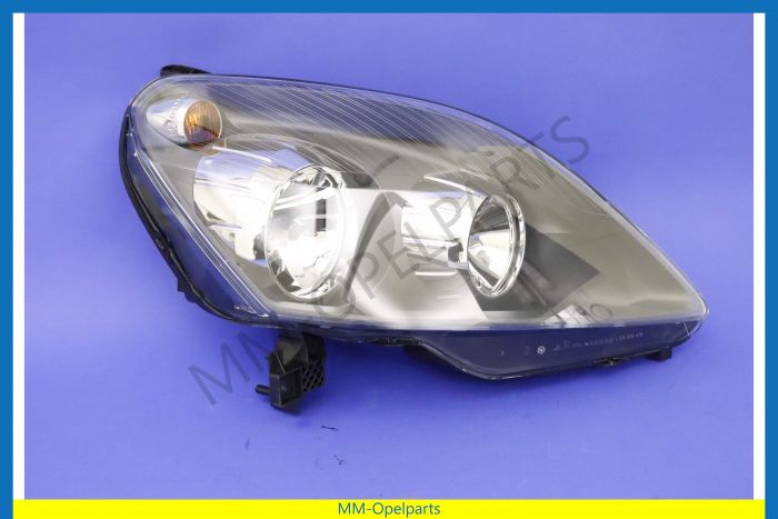 Headlight H7/H1, right, (right hand traffic) dark lens
