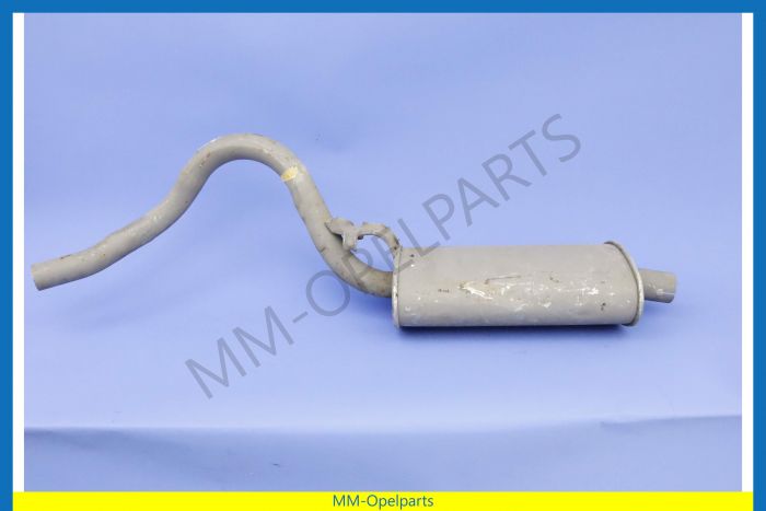 Middle silencer 1.0S/1.2S  until Vin-number  72827862, 75281270