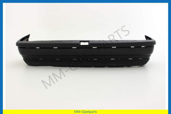 Rearbumper Black, without beam