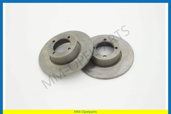 Brake discs, front, 238-mm x11-mm, Set