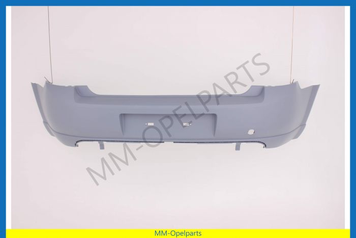 Rear bumper, (except front parking pilot system)