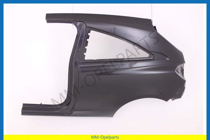 Rear panel, left