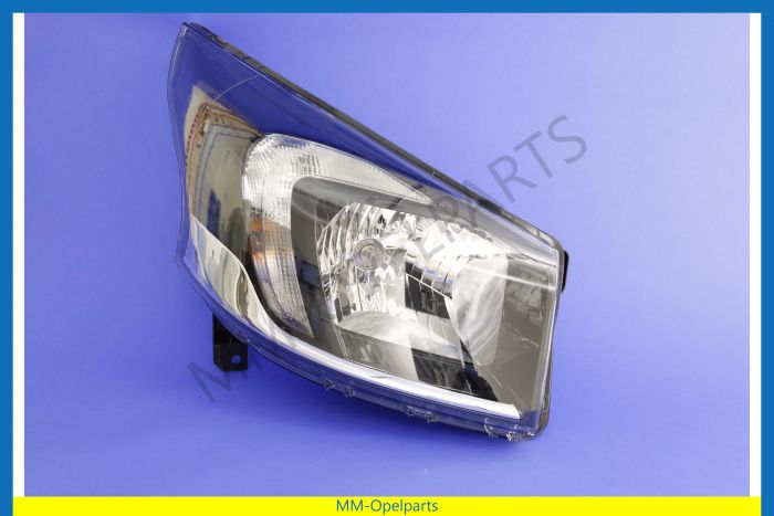 Headlight right (right side traffic)