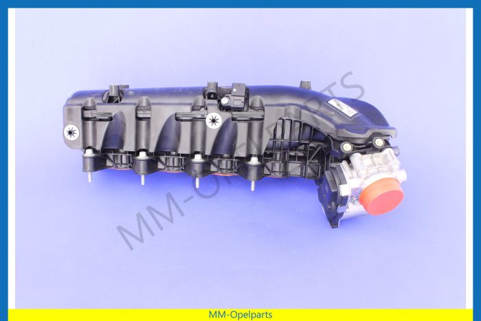 Intake manifold, with Throttle body, B20DTH Mann-Hummel,