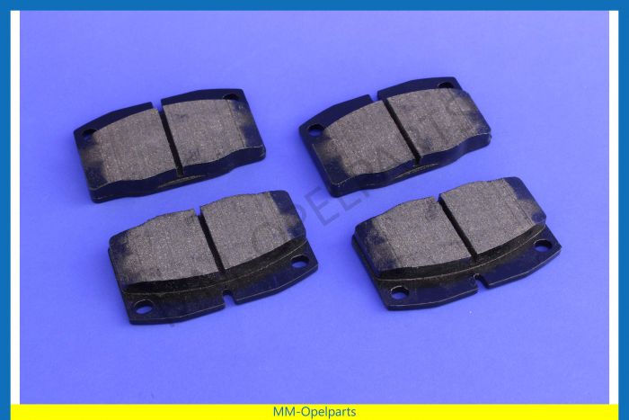 Brake pads, 15 x 100 x 59 Delphi