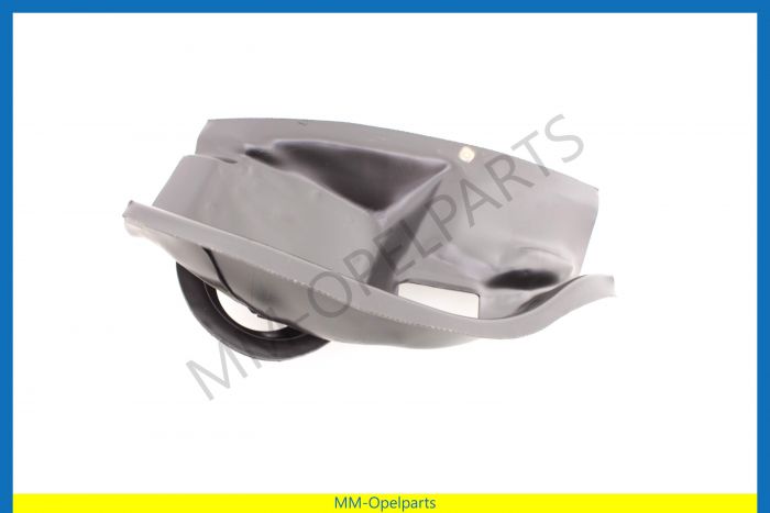 Lengthwise member, rear, w/spring support, upper left