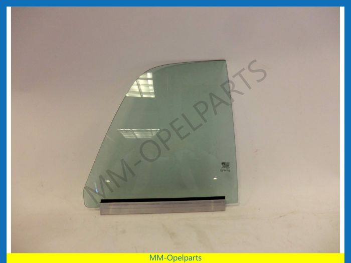 Door window glass right green tinder convertible