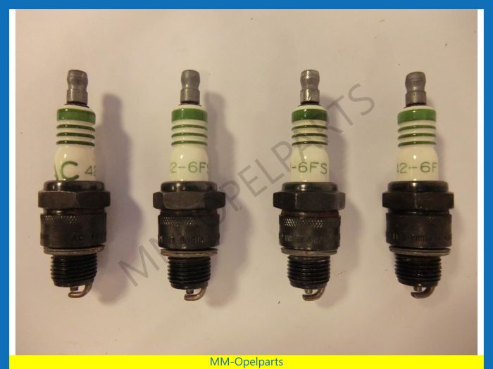 Spark plug SET 4 pieces, Delco, 42-6FS