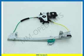 Window mechanism with engine, front, left