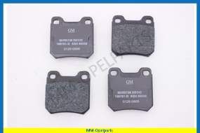 Brake Pad, Kit rear