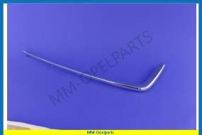 Moulding bumper rear, chrome,  left   from Vin-number M1000001