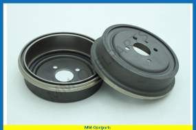 Brake drum rear, set