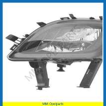 Mistlamp Unit Zwart H10/PSY24W LH
