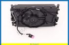 Complete radiator + Charge-air cooler + condenser + radiator fan