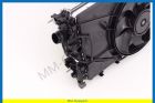 Complete radiator + Charge-air cooler + condenser + radiator fan