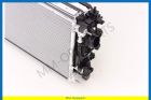 Complete radiator + Charge-air cooler + condenser + radiator fan