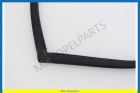 Front windscreenrubber without flute for trim from Vin-number D1000029