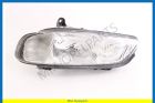 Headlight, left, (RH Traffic), Ident YW