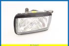 Headlight, left (LHD)