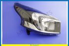Headlight right (right side traffic)
