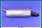 End silencer C18XE/C18XEL/C20XE Caravan  CURVED  PIPE