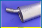 End silencer C18XE/C18XEL/C20XE Caravan  CURVED  PIPE
