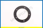 Gasket f/pump holder/gauge, Ø51mm, w/5-holes