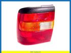 Rear lamp with fog light, left