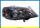 Headlight Black right TYC