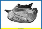 Headlight, H4, with height adjustment 